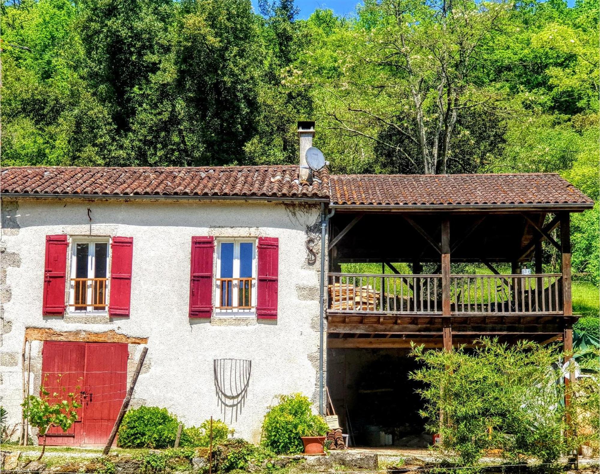 Vila Le Nid - Maison Dans Les Bois Avec Cheminee Et Vue Port-Sainte-Marie Exteriér fotografie